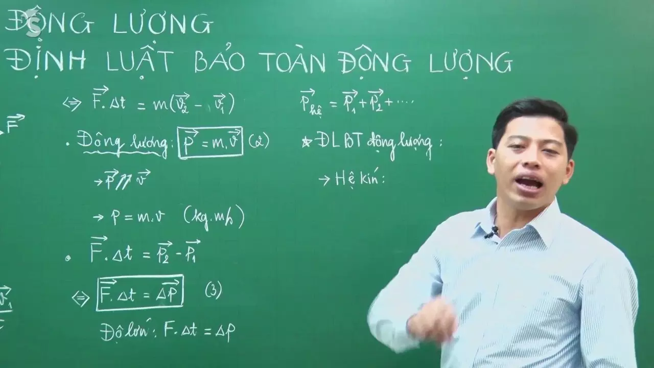 Định luật bảo toàn động lượng